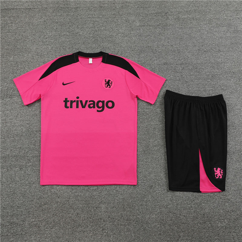 Kit Treino Chelsea 24/25 - Rosa