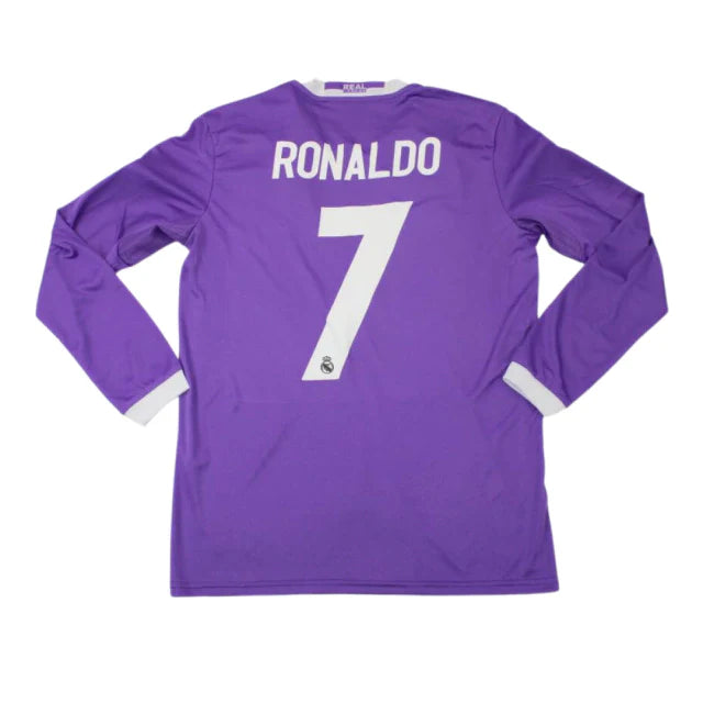 Camisa Retrô Real Madrid UCL 2016 - Ronaldo