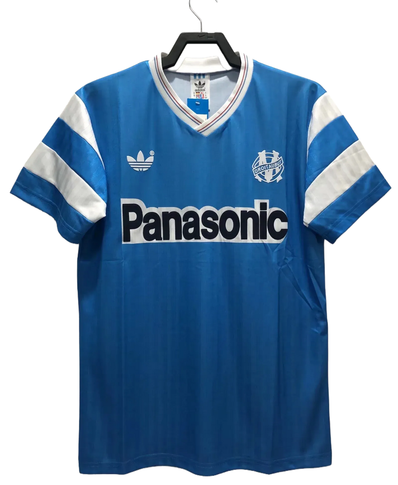 Camisa Marselha 1990 Edição Azul - Versão Retrô