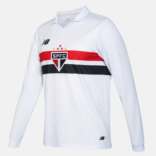 Camisa São Paulo 2024/25 Home - Manga Longa