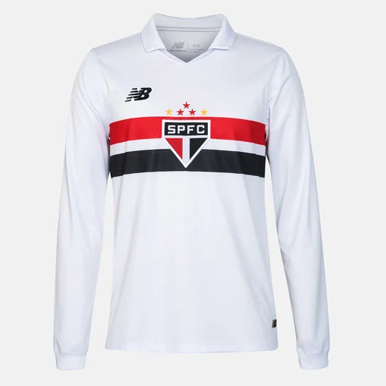 Camisa São Paulo 2024/25 Home - Manga Longa