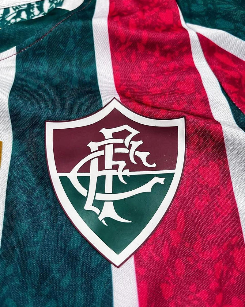 (LANÇAMENTO) Camisa Fluminense 2024/25 Home (+ Patches)