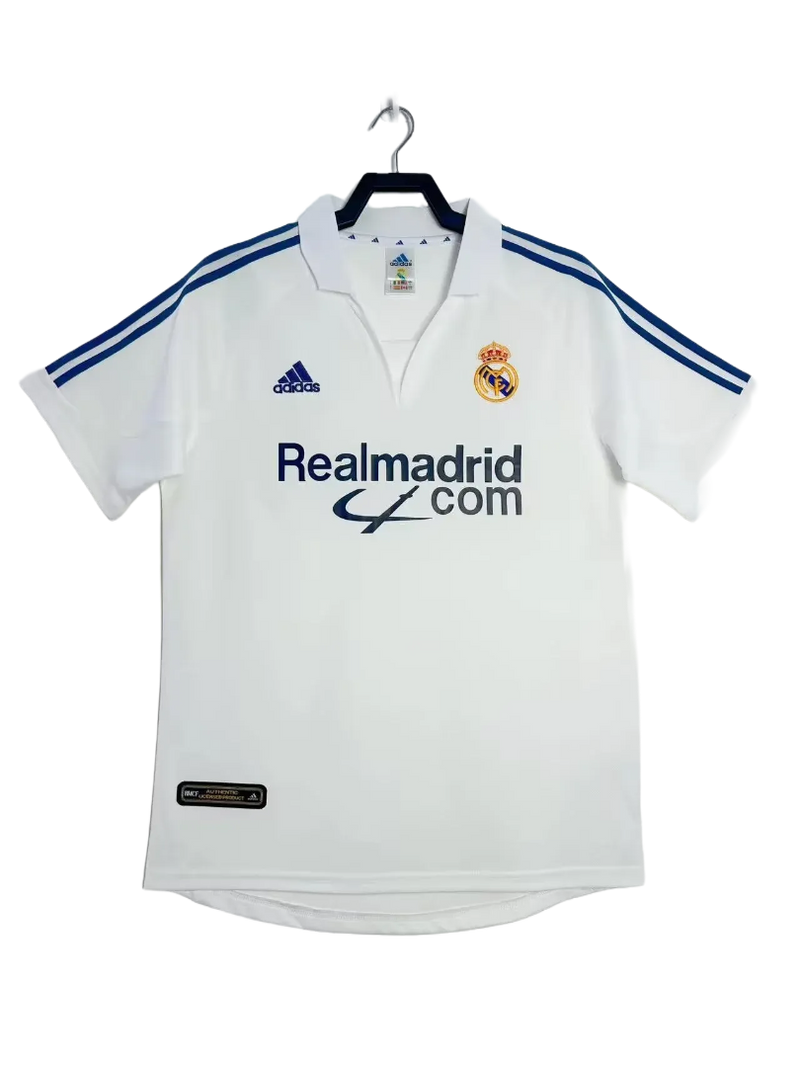 Camisa Real Madrid 01/02 I Home - Versão Retrô