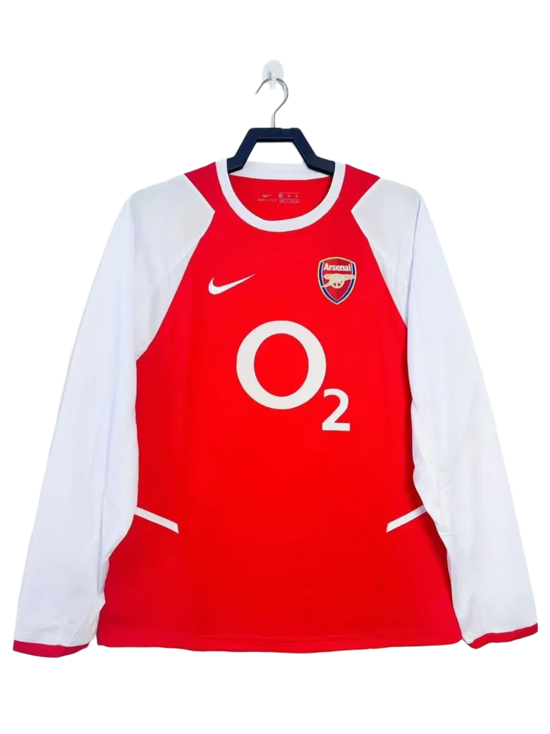 Camisa Arsenal 02/03 I Home - Versão Retrô