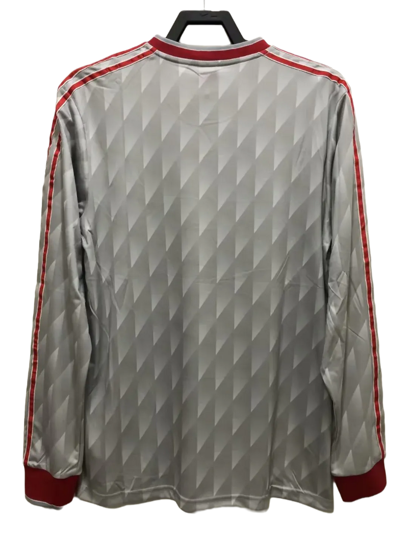 Camisa Liverpool 89/91 II Away - Versão Retrô Manga Longa