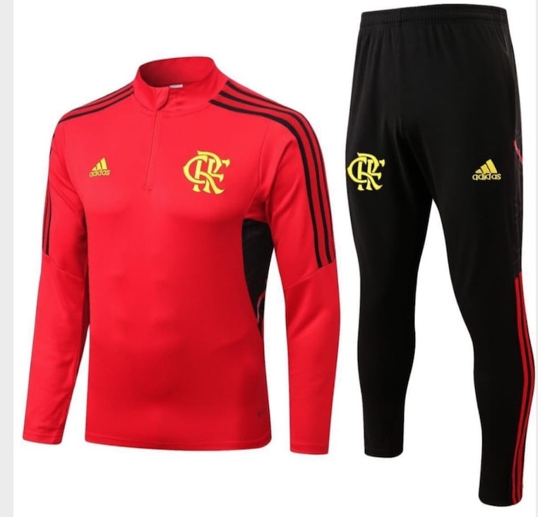 Conjunto Treino Flamengo 22/23 - Vermelho