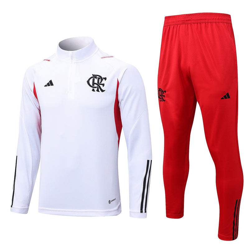 Conjunto Treino Flamengo 24/25 - Branco