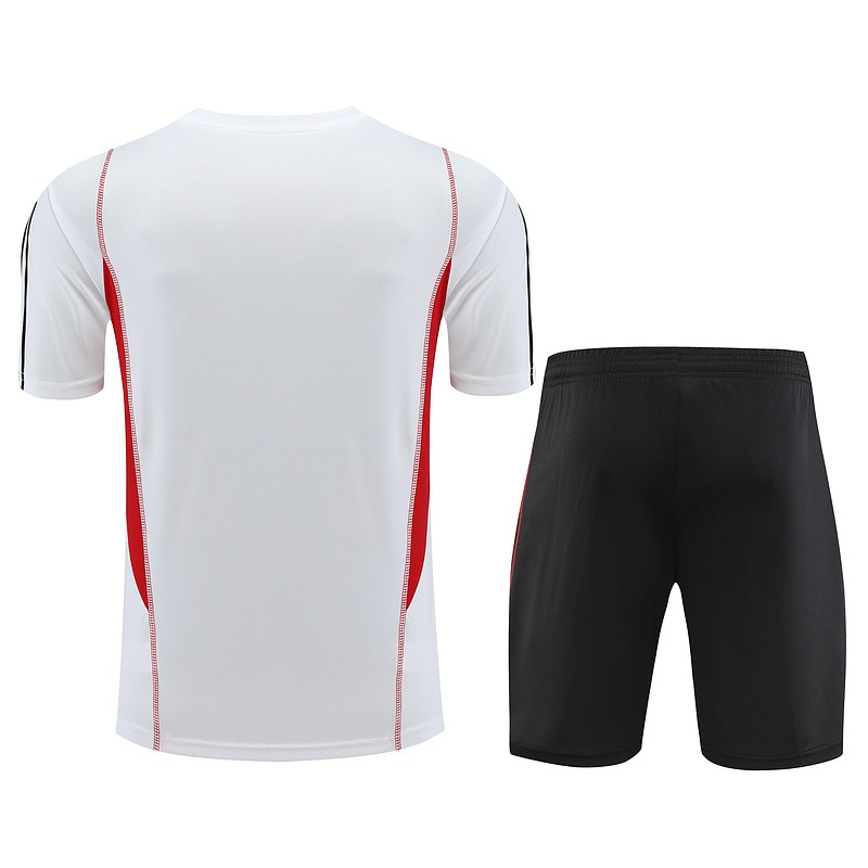 Kit Treino São Paulo 23/24 - Branco e Vermelho / Short