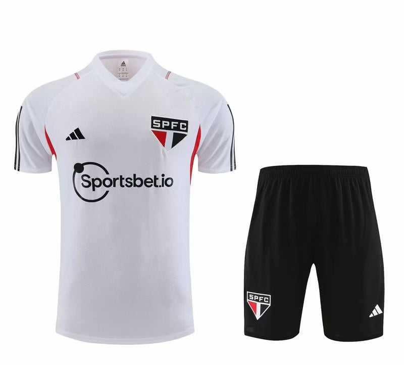 Kit Treino São Paulo 23/24 - Branco II / Short