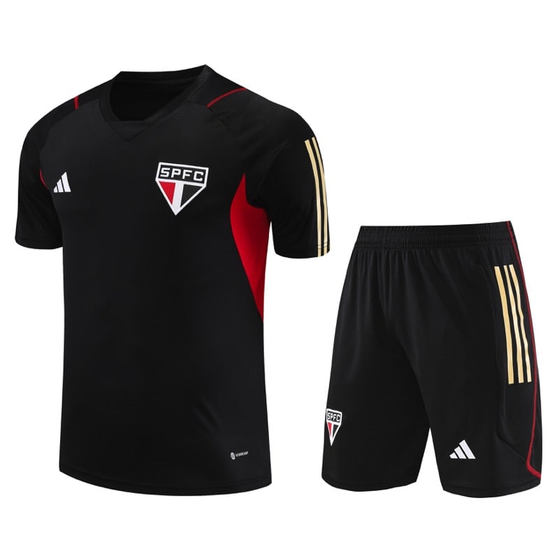 Kit Treino São Paulo 23/24 - Preto II / Short