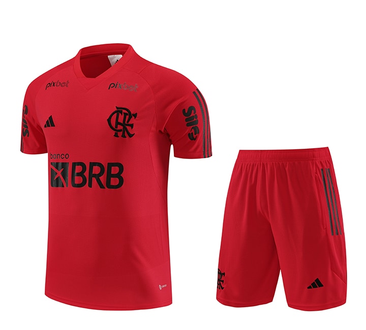 Kit Treino Flamengo 23/24 - Vermelho I