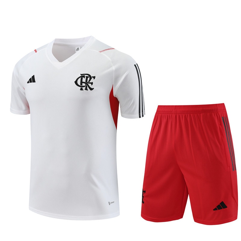 Kit Treino Flamengo 23/24 - Branco