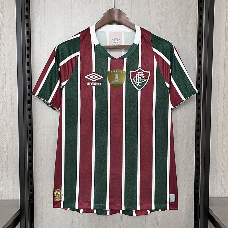 Camisa Fluminense 2024/25 Home +Patch (Sem Patrocínios)