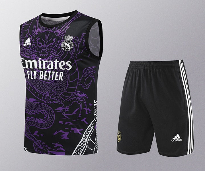 KIT REGATA REAL MADRID 24/25 DRAGON - ROXO