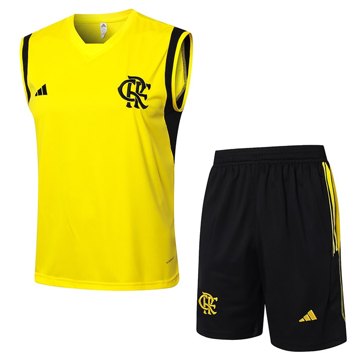 Kit Regata Flamengo 24/25 - Amarelo