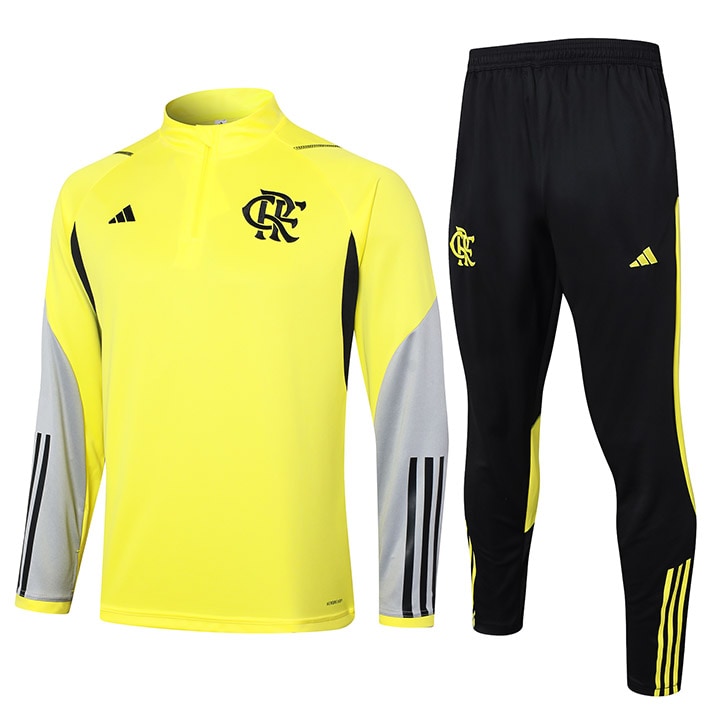 Conjunto Treino Flamengo 24/25 - Amarelo