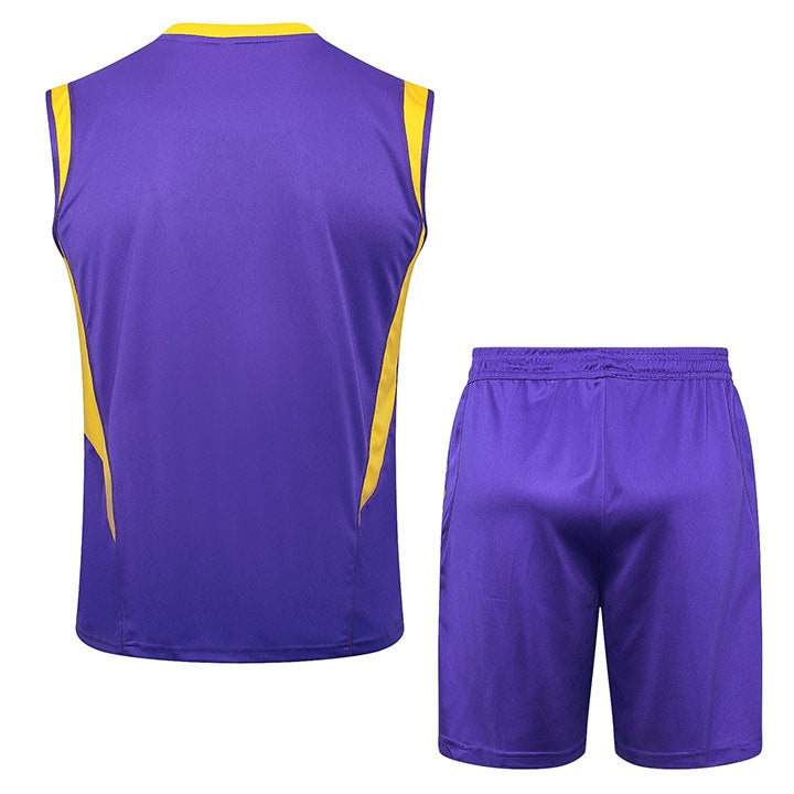 KIT REGATA REAL MADRID 24/25 - ROXO/AMARELO