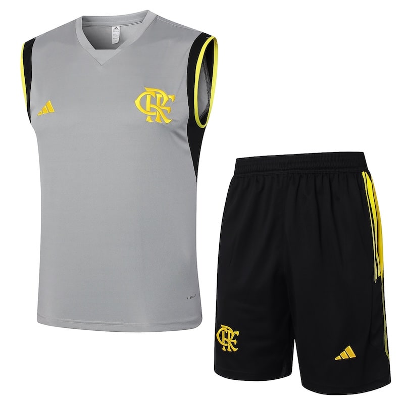 Kit Regata Flamengo 24/25 - Cinza