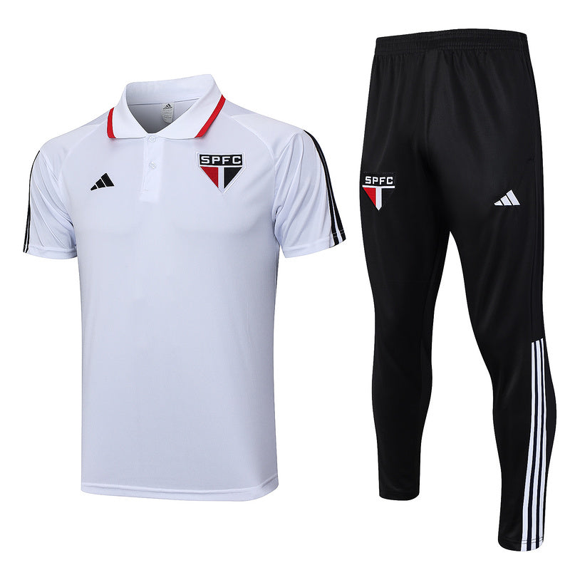 Kit Polo São Paulo 23/24 - Branco