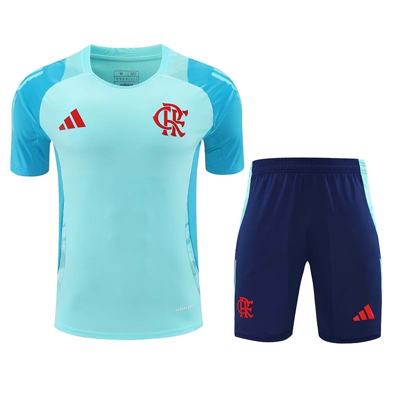 Kit Treino Flamengo 24/25 - Azul Claro