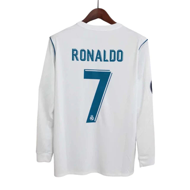 Camisa Retrô Real Madrid 2017/18 - Ronaldo