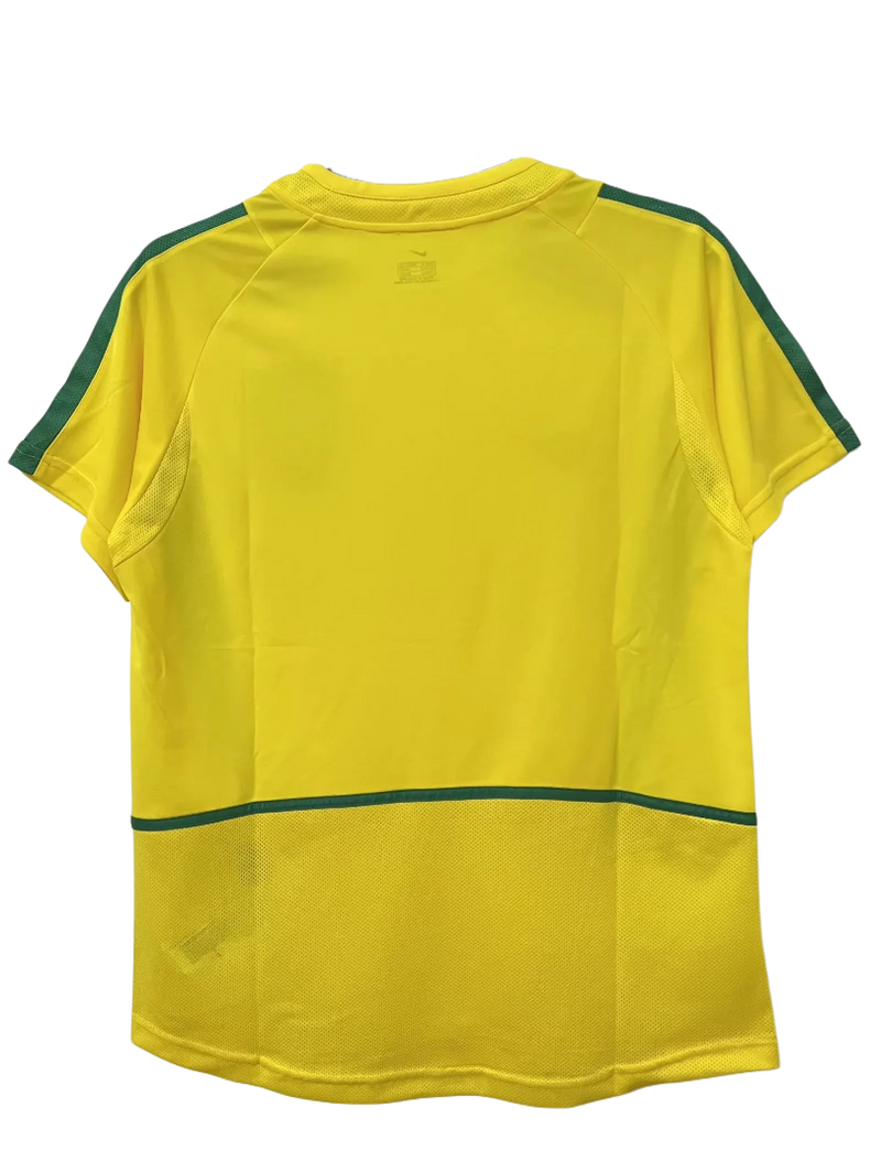 Camisa Brasil 2002 I Home - Versão Retrô