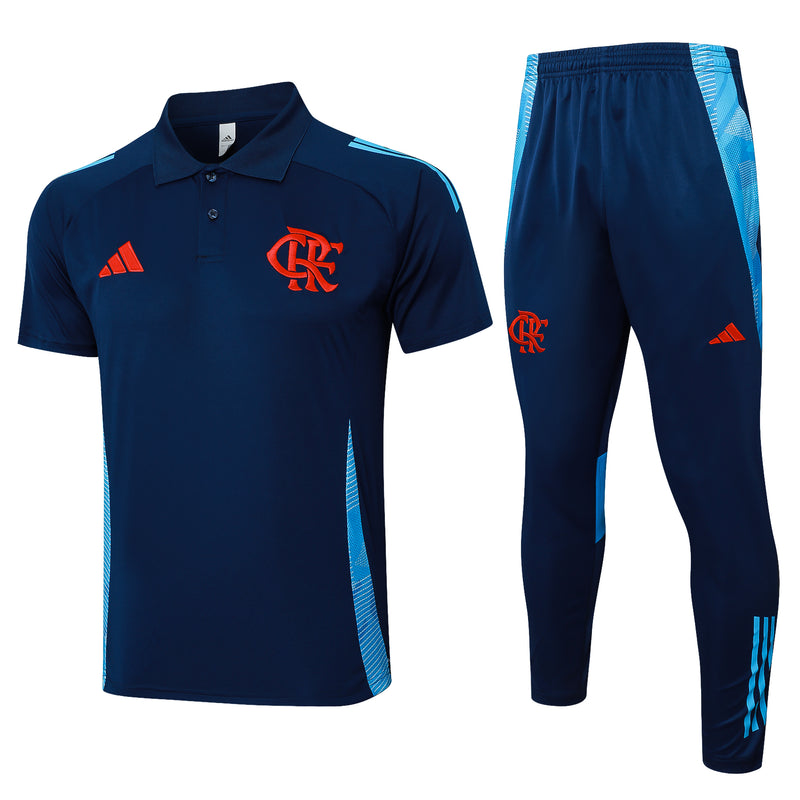 Kit Polo Flamengo 24/25 - Azul