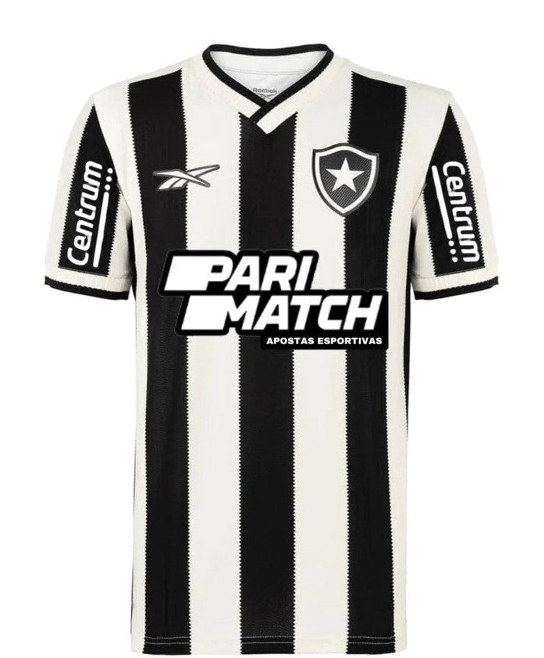 Camisa Botafogo 2024/25 Home (Patrocínios)