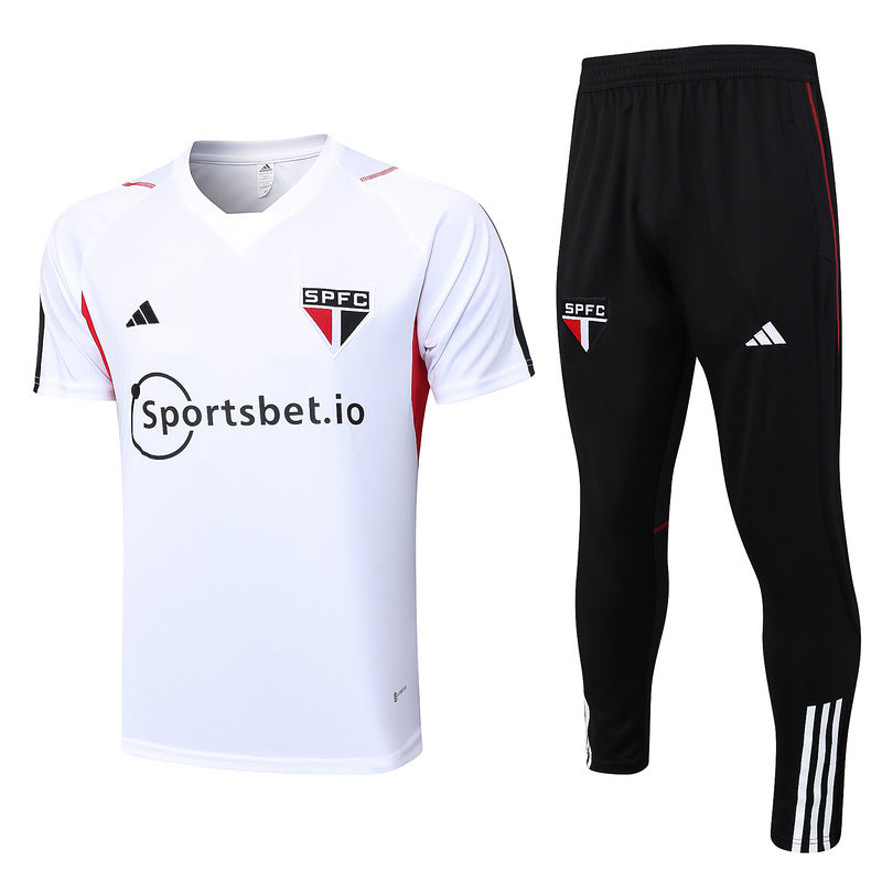 Kit Treino São Paulo 23/24 - Branco