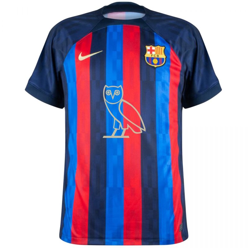 Camisa Barcelona & Drake Edição Especial 22/23 OVO - Versão Torcedor