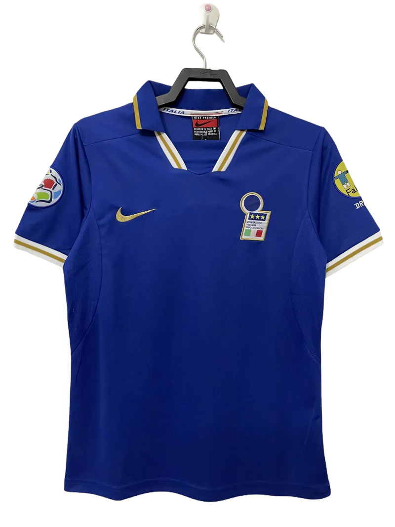 Camisa Itália 1996 I Home - Versão Retrô