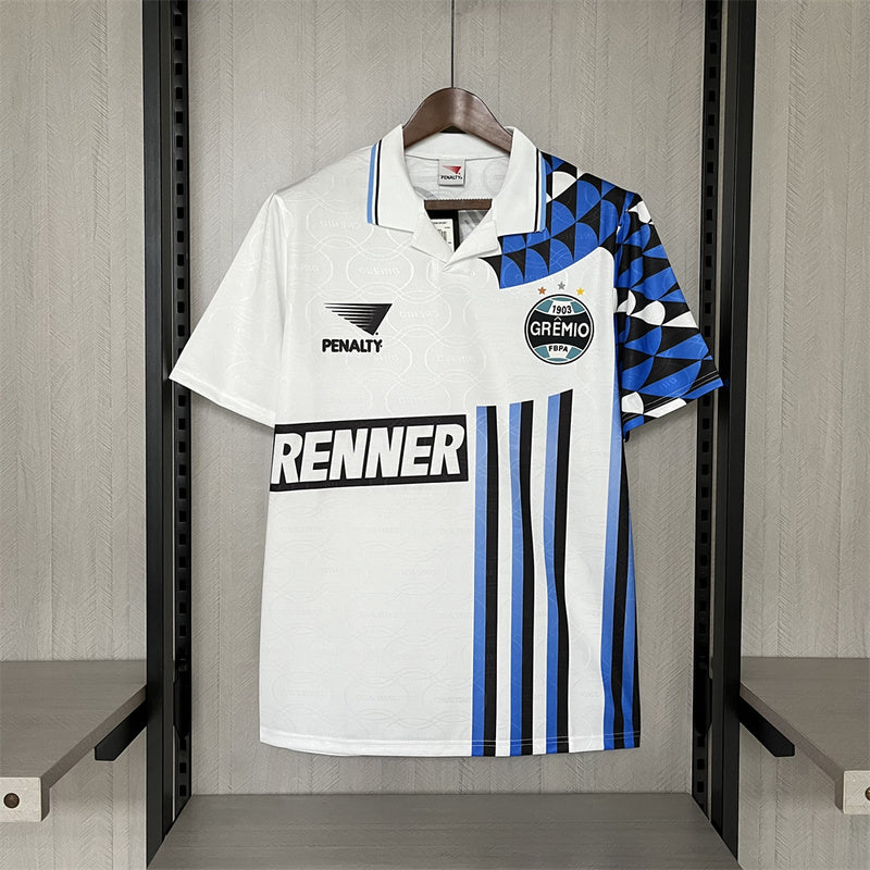 Camisa Grêmio 94/95 Away - Branca - Versão Retrô