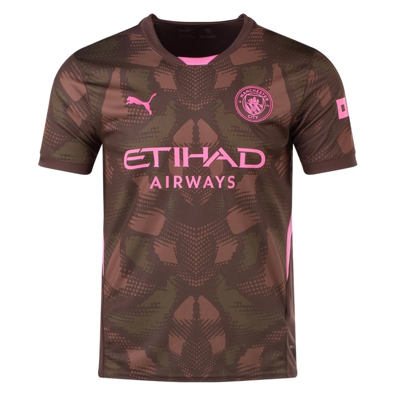 Camisa Manchester City 24/25 Goleiro Marrom - Versão Torcedor