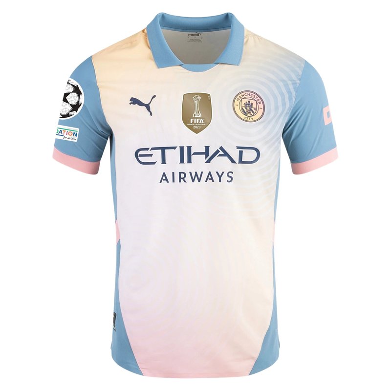 Camisa Manchester City 24/25 IV Fourth UCL - Versão Jogador