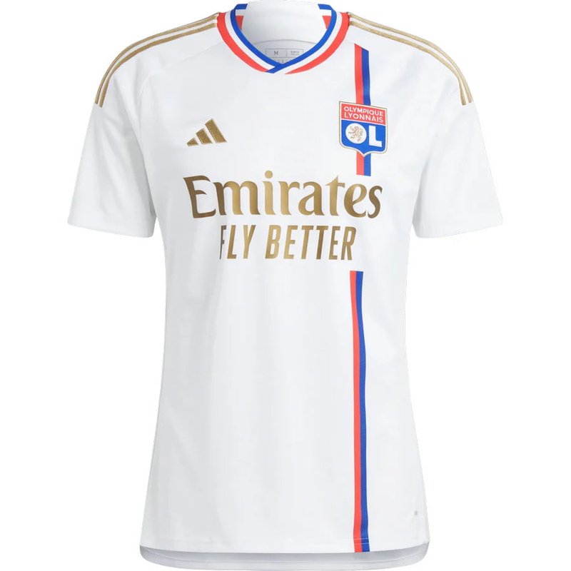 Camisa Olympique Lyon 23/24 I Home - Versão Torcedor