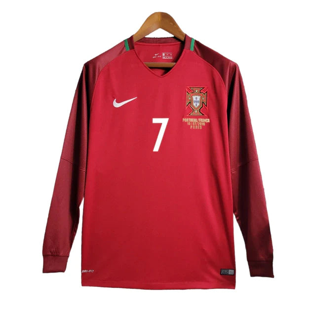 Camisa Retrô Portugal 2016 - Ronaldo