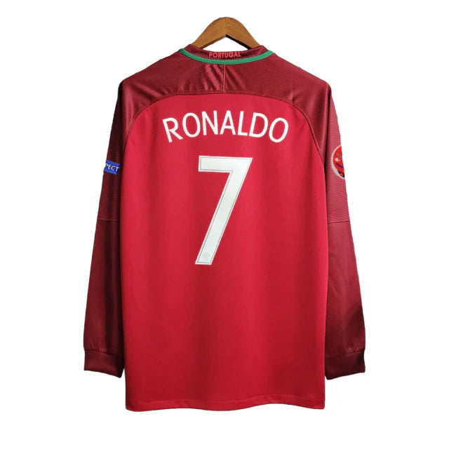 Camisa Retrô Portugal 2016 - Ronaldo