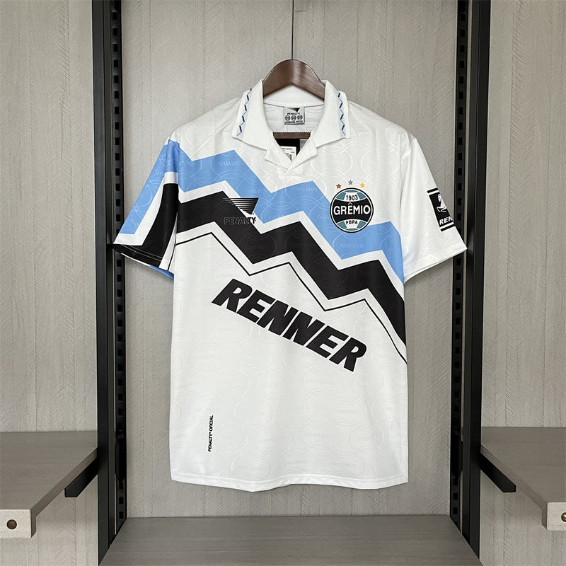 Camisa Grêmio 95/96 Away - Branca - Versão Retrô