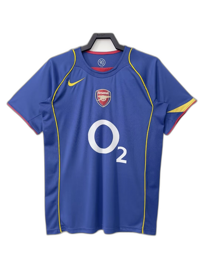 Camisa Arsenal 04/05 II Away - Versão Retrô