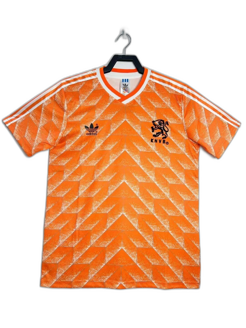 Camisa Países Baixos 1988 I Home - Versão Retrô