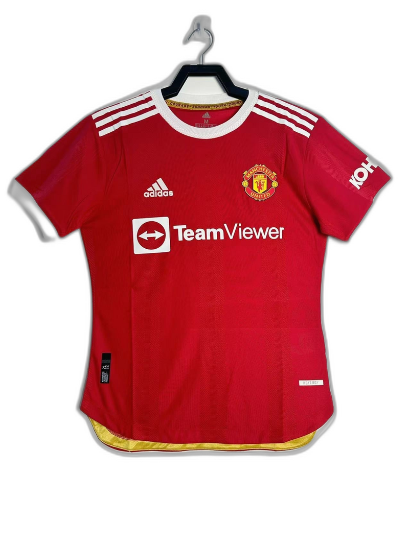 Camisa Manchester United 21/22 I Home - Versão Retrô