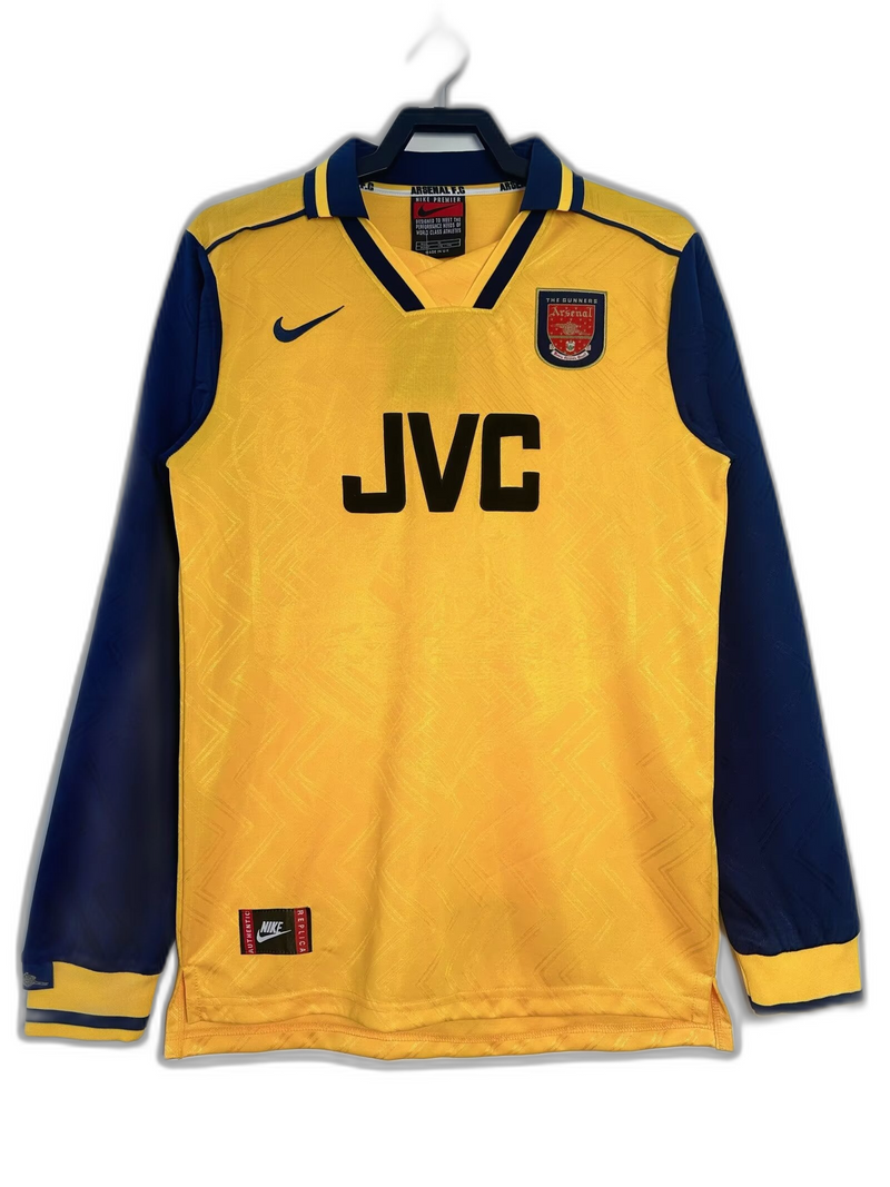 Camisa Arsenal 96/97 II Away - Versão Retrô Manga Longa