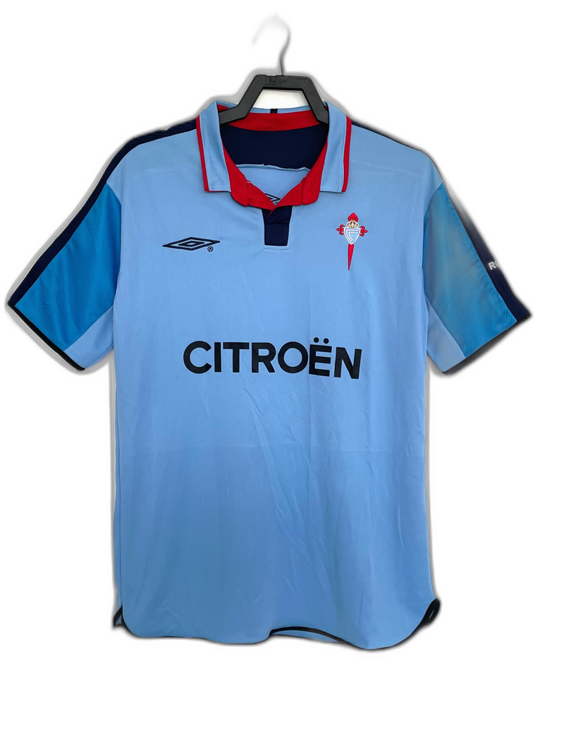 Camisa Celta de Vigo 03/04 I Home - Versão Retrô