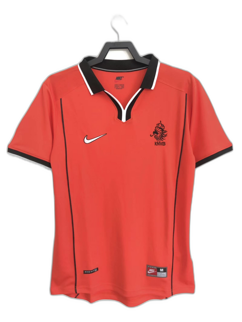 Camisa Países Baixos 1998 I Home - Versão Retrô