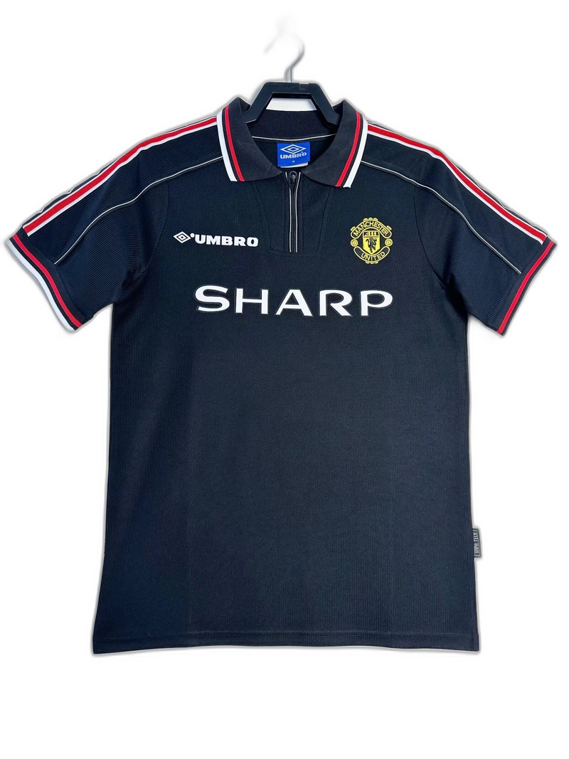 Camisa Manchester United 98/99 Black - Versão Retrô