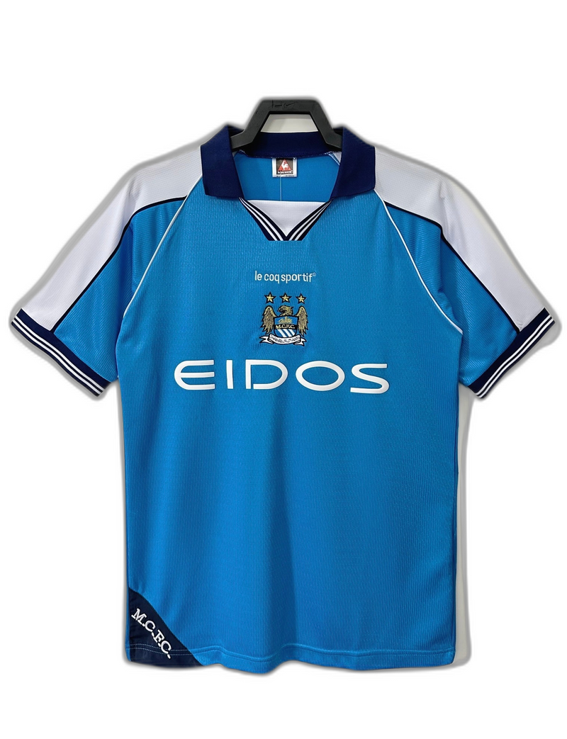 Camisa Manchester City 99/01 I Home - Versão Retrô