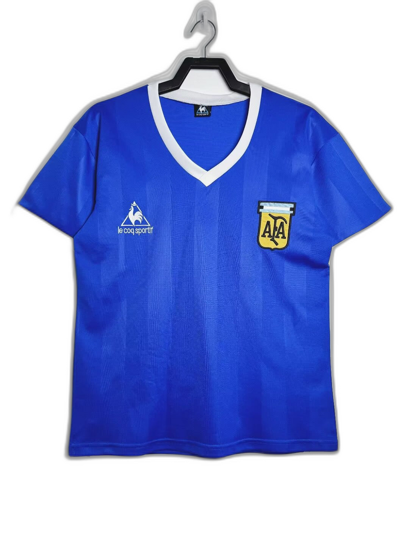 Camisa Argentina 1986 II Away - Versão Retrô