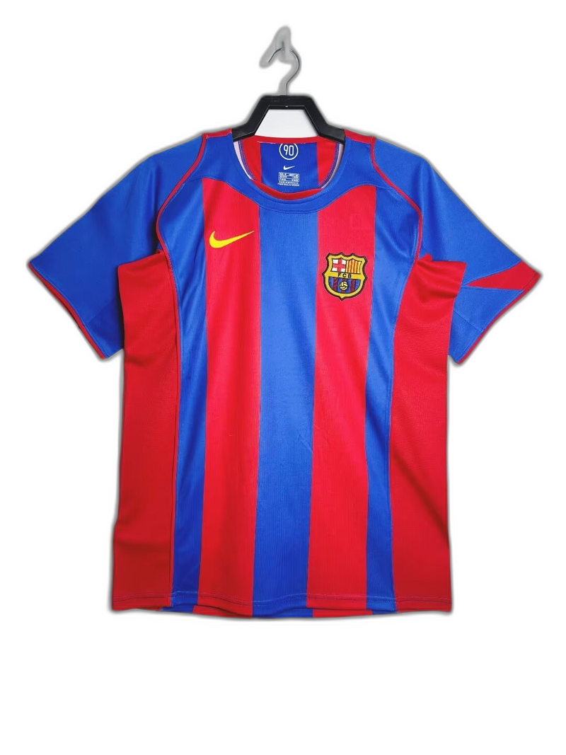 Camisa Barcelona 04/05 I Home - Versão Retrô