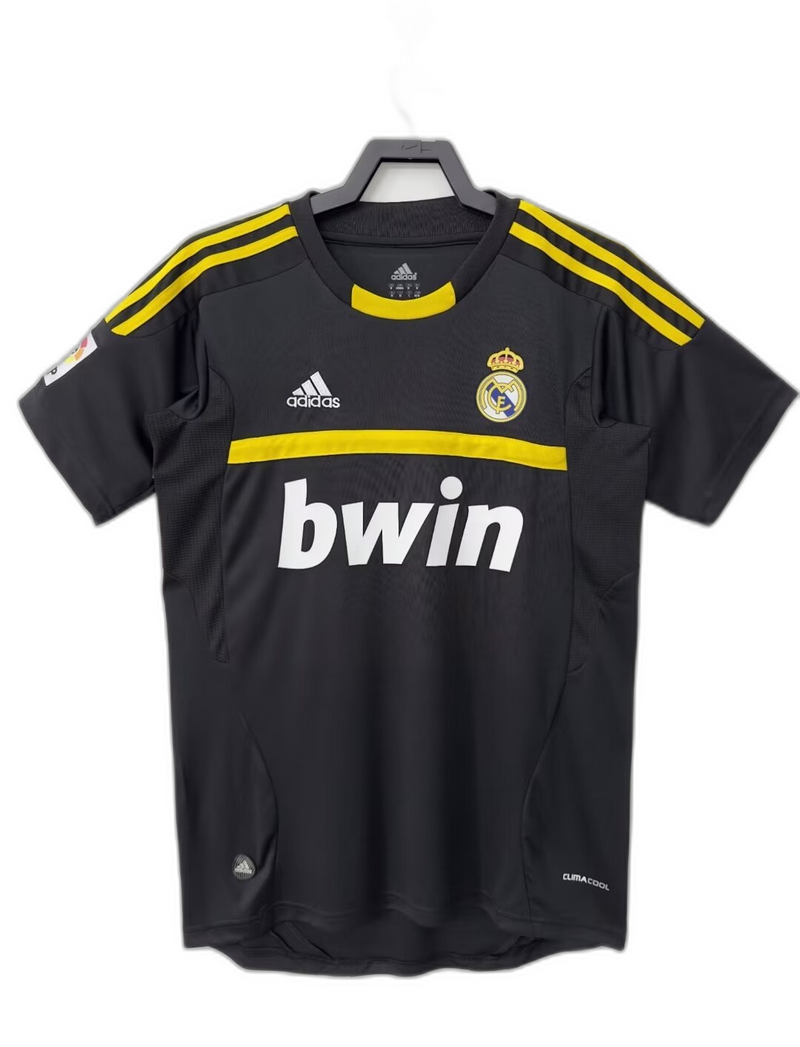 Camisa Real Madrid 11/12 Preta Goleiro - Versão Retrô