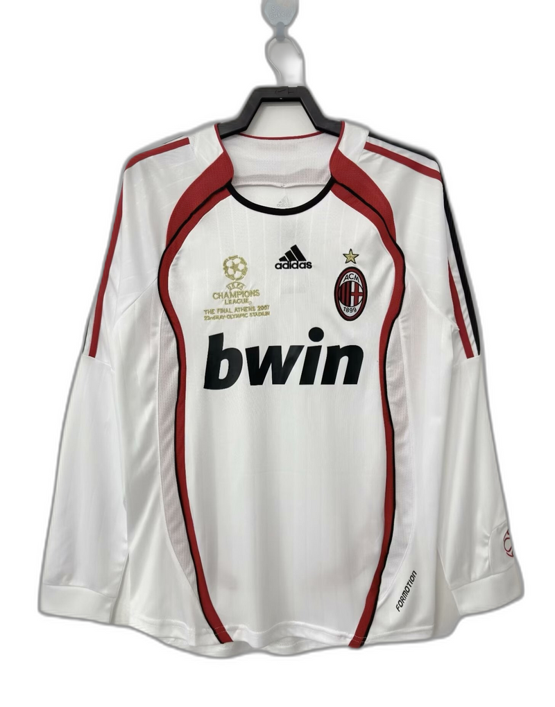 Camisa AC Milan 06/07 II Away - Versão Retrô Manga Longa